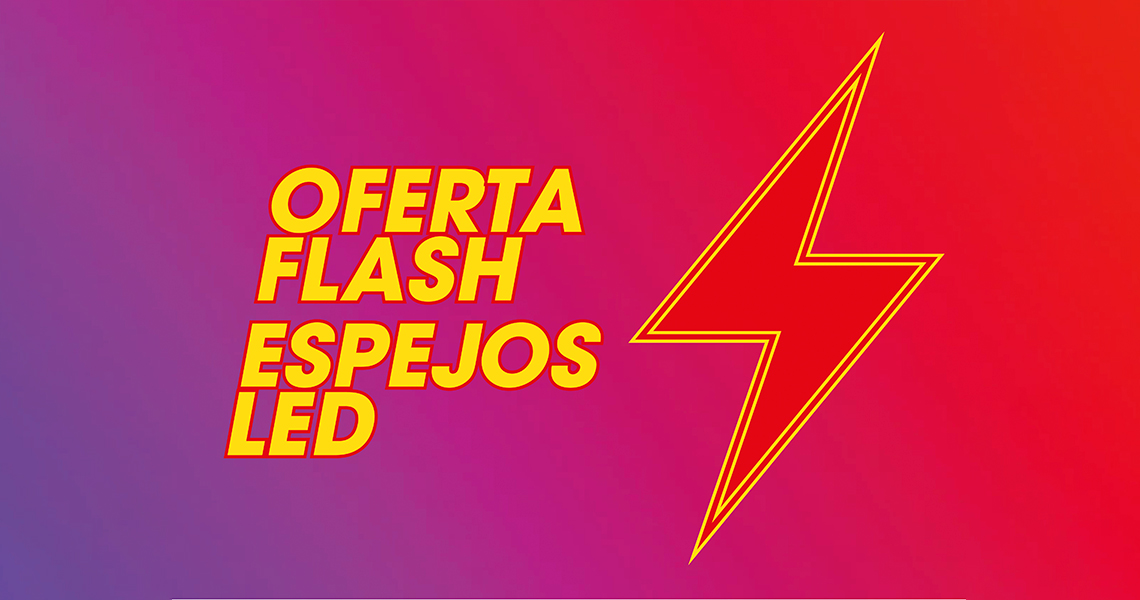 Outlet Espejos baño 9 oferta flash espejos led Espejo luz LED