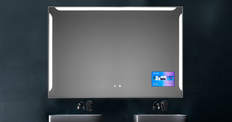 Espejo de baño con pantalla Screen integrada
