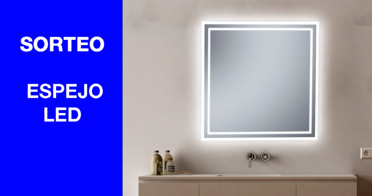 Sorteo de un espejo con luz LED de Xpertials