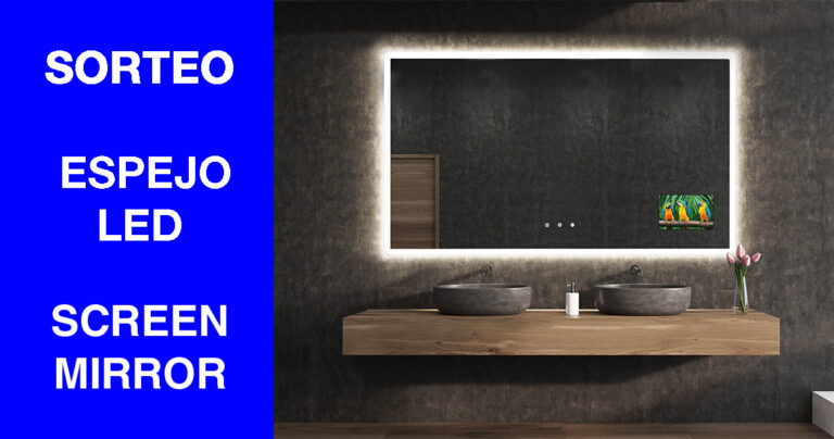 Sorteo de un espejo con luz LED de Xpertials
