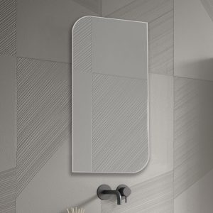 Espejo de baño modelo Jaspe de Xpertials sin iluminar
