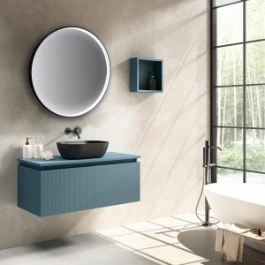 Espejo modelo Noa de Xpertials en un ambiente de baño