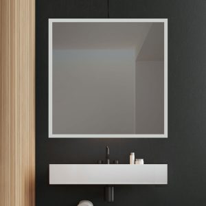 Espejo modelo Belice de Xpertials en un ambiente de baño