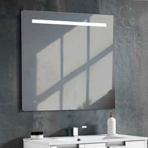 Espejo modelo Eco One LED de Xpertials en un ambiente de baño