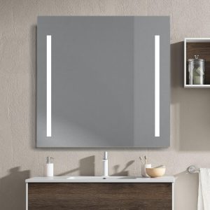 Espejo modelo Eco Two LED de Xpertials en un ambiente de baño