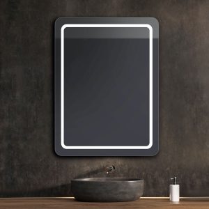 Espejo modelo Kea Eco de Xpertials en un ambiente de baño
