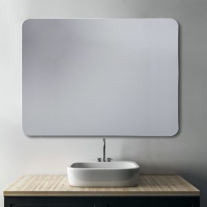 Espejo modelo Romo de 100x80 cm de Xpertials en un ambiente de baño