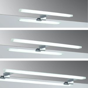 Aplique modelo Round de Xpertials en un ambiente de baño